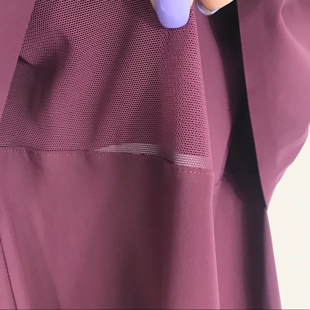 Lululemon Endeavor Dress Red Grape Athletic Travel Mini Dress - Picture 8 of 8